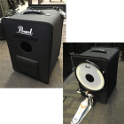 Portable kick drum and cajon case