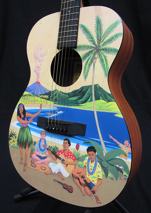 Martin hawaiian store guitar